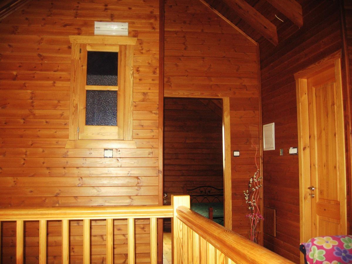 Villa Agros Timber Log House Exterior foto