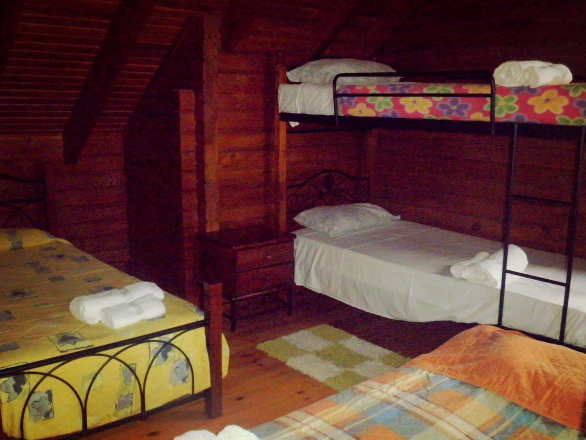 Villa Agros Timber Log House Exterior foto